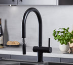 Austin Kitchen Tap Matt Black