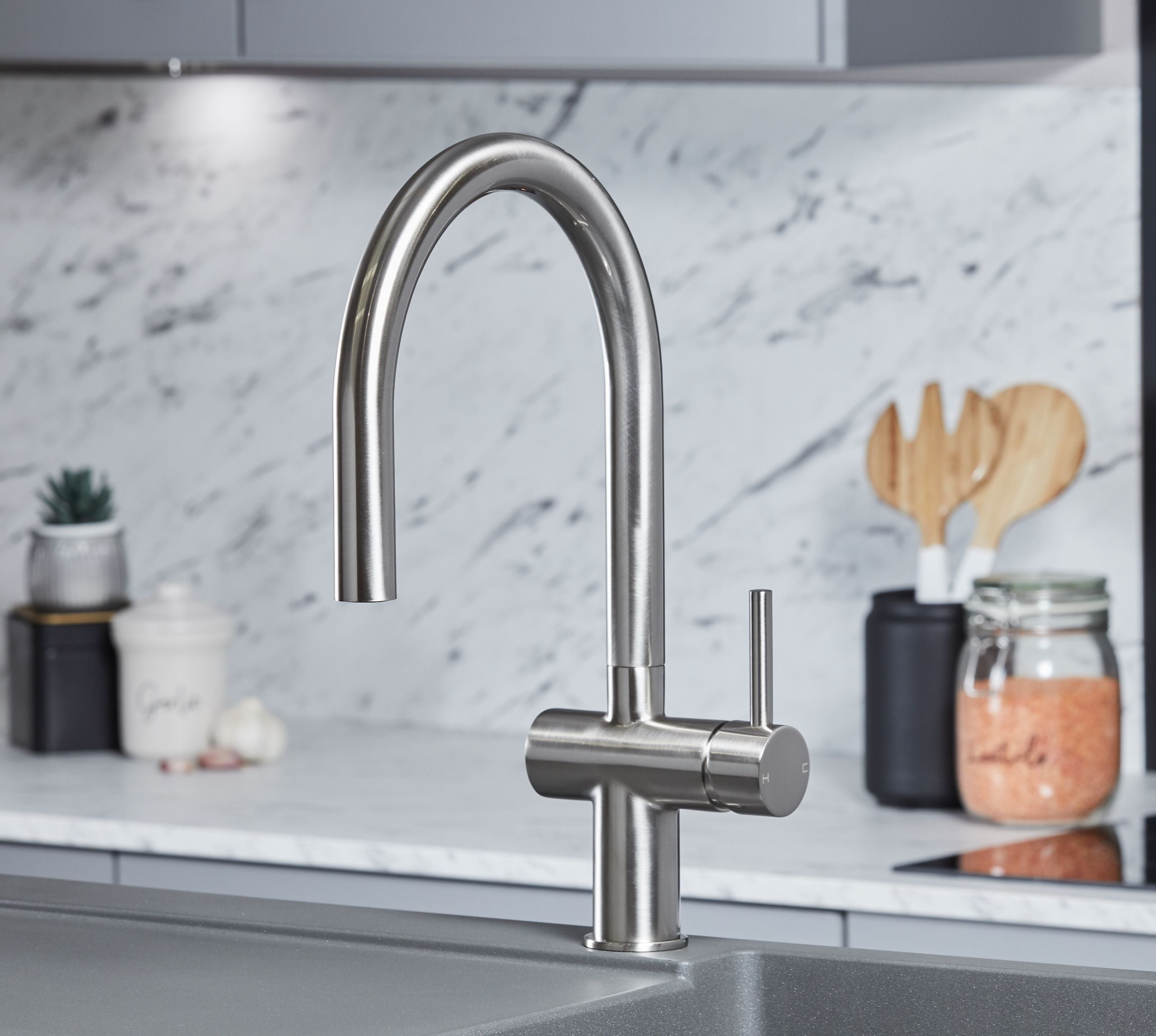Austin Kitchen Tap Brushed Nickel