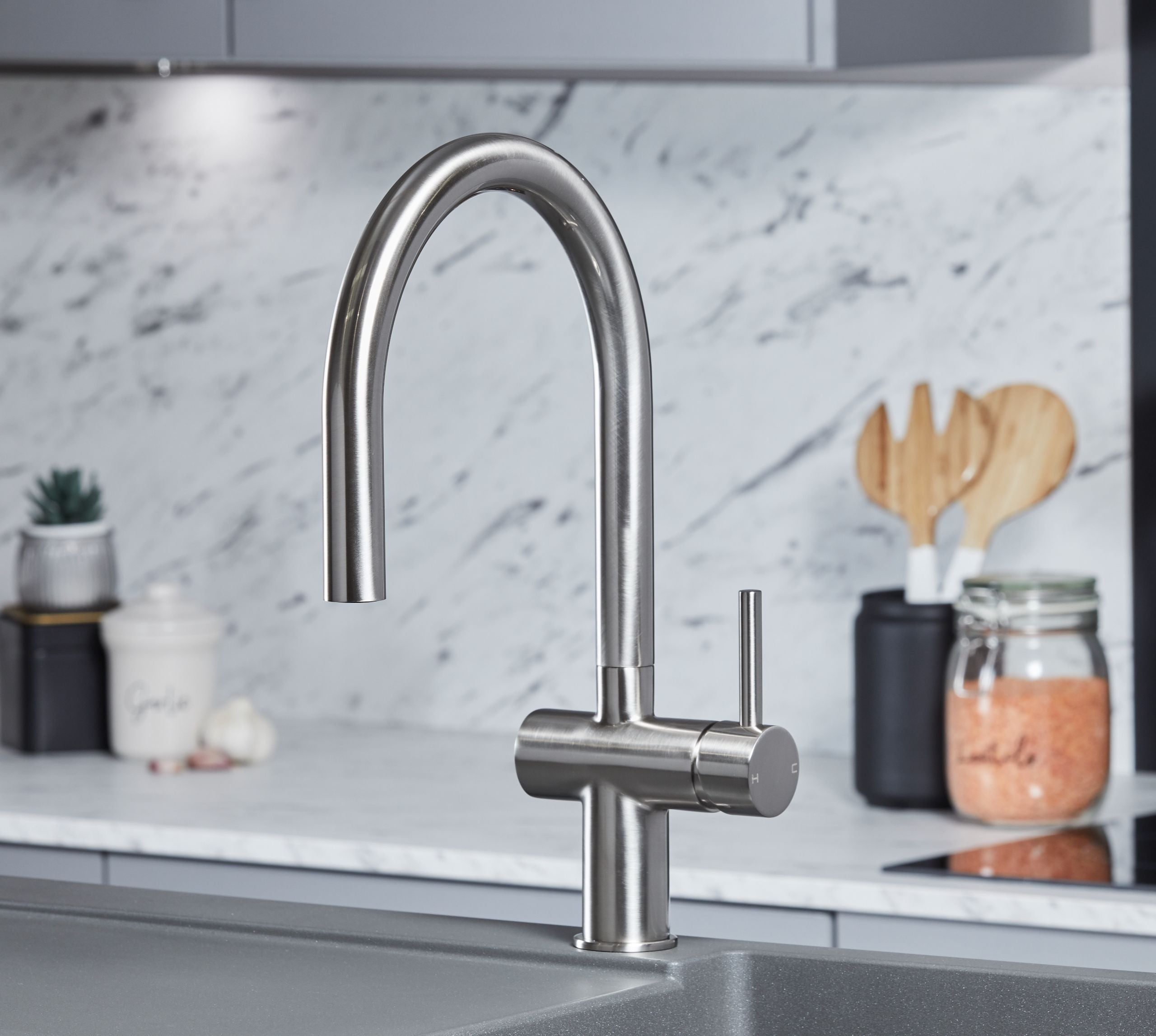 Austin Kitchen Tap Brushed Nickel