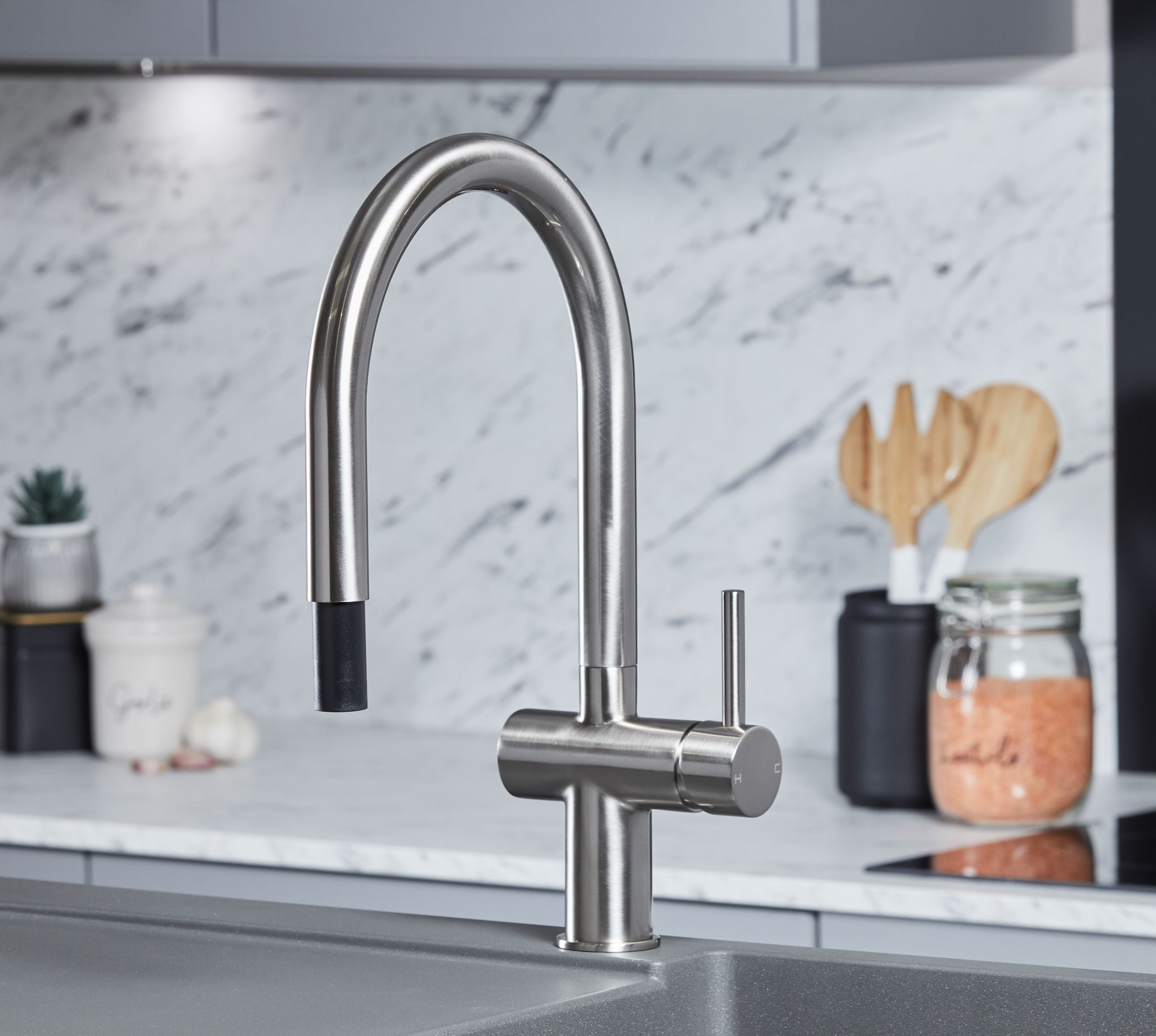 Austin Kitchen Tap Brushed Nickel