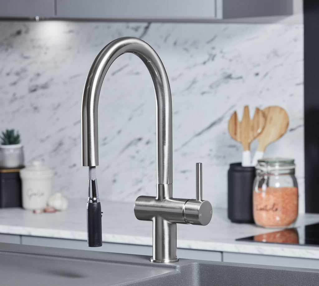 Austin Kitchen Tap Brushed Nickel