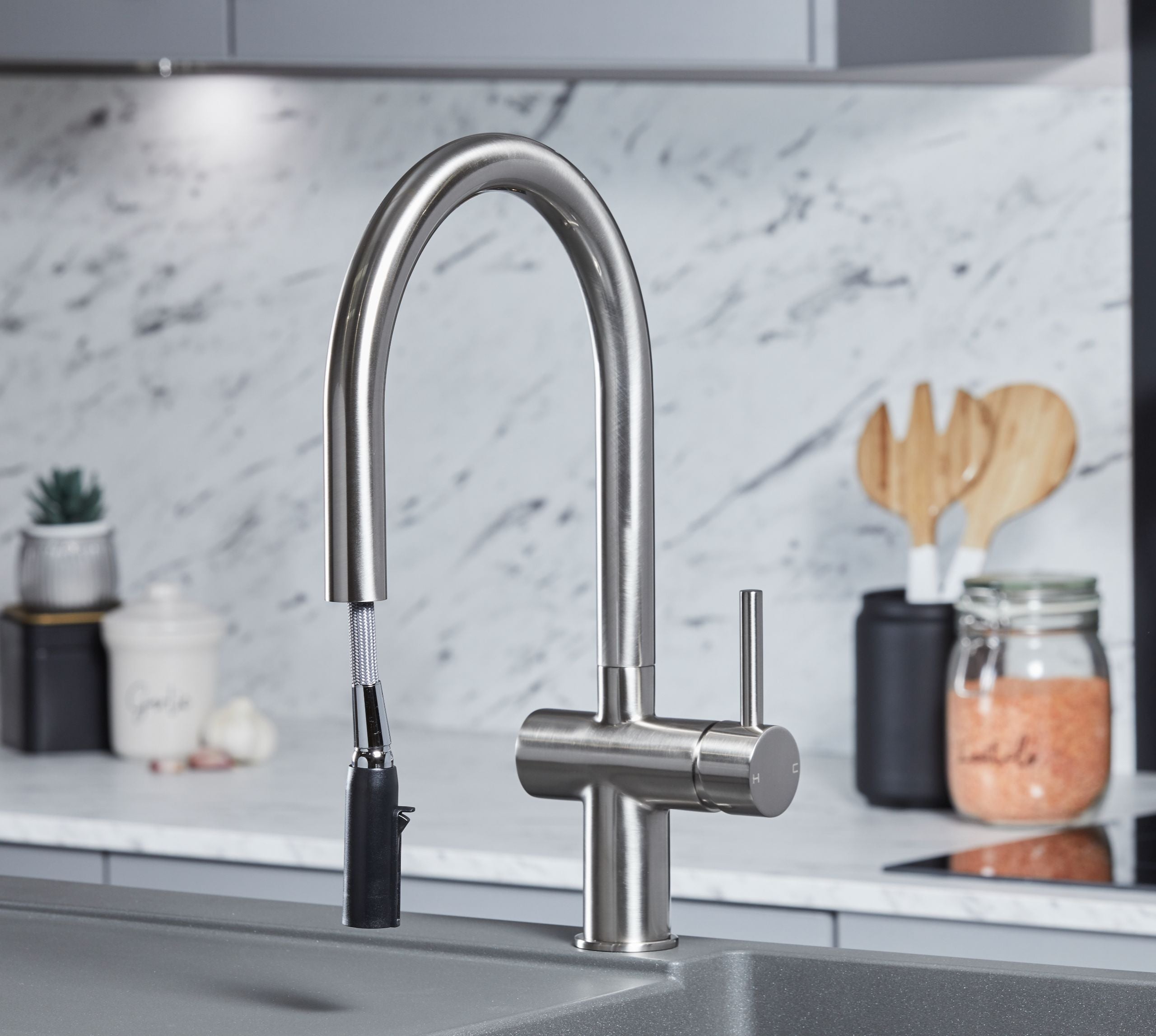 Austin Kitchen Tap Brushed Nickel
