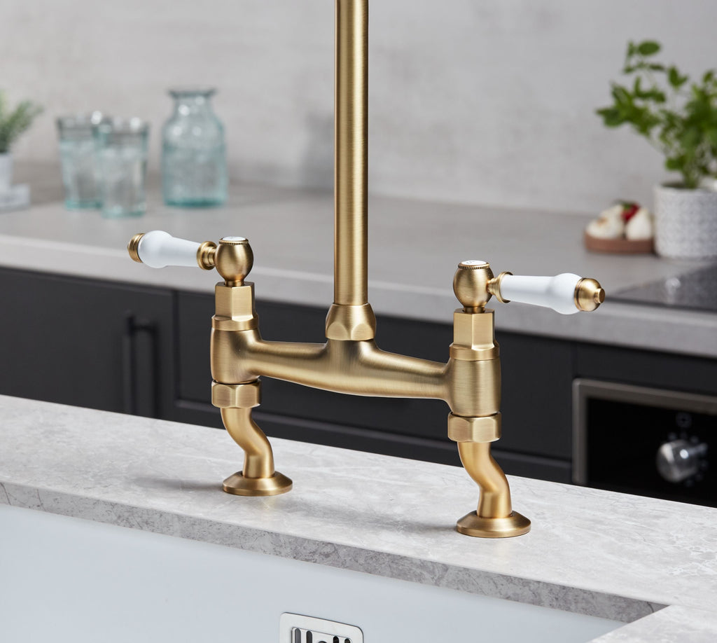 Abingdon Kitchen Tap Brushed Gold