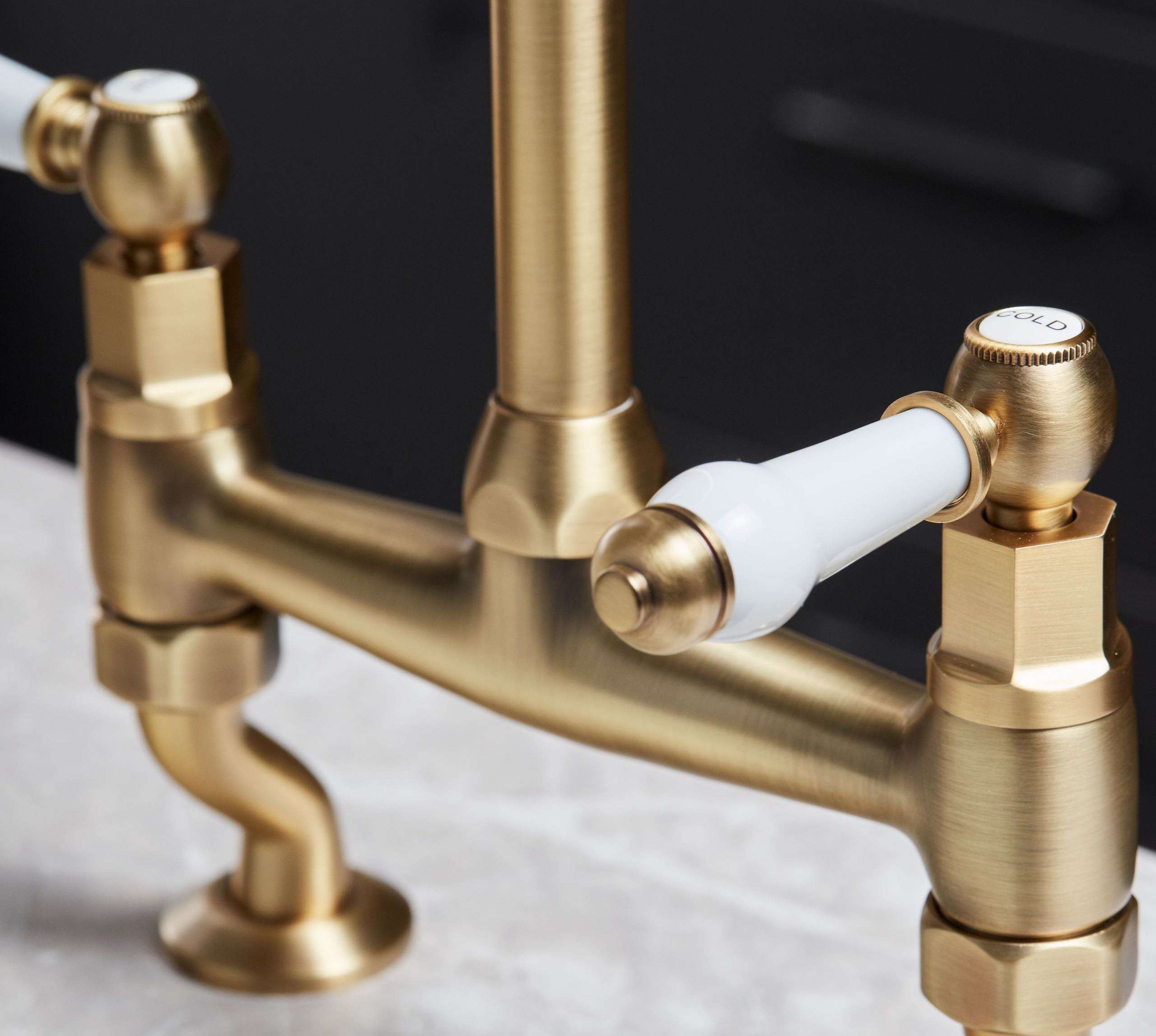 Abingdon Kitchen Tap Brushed Gold