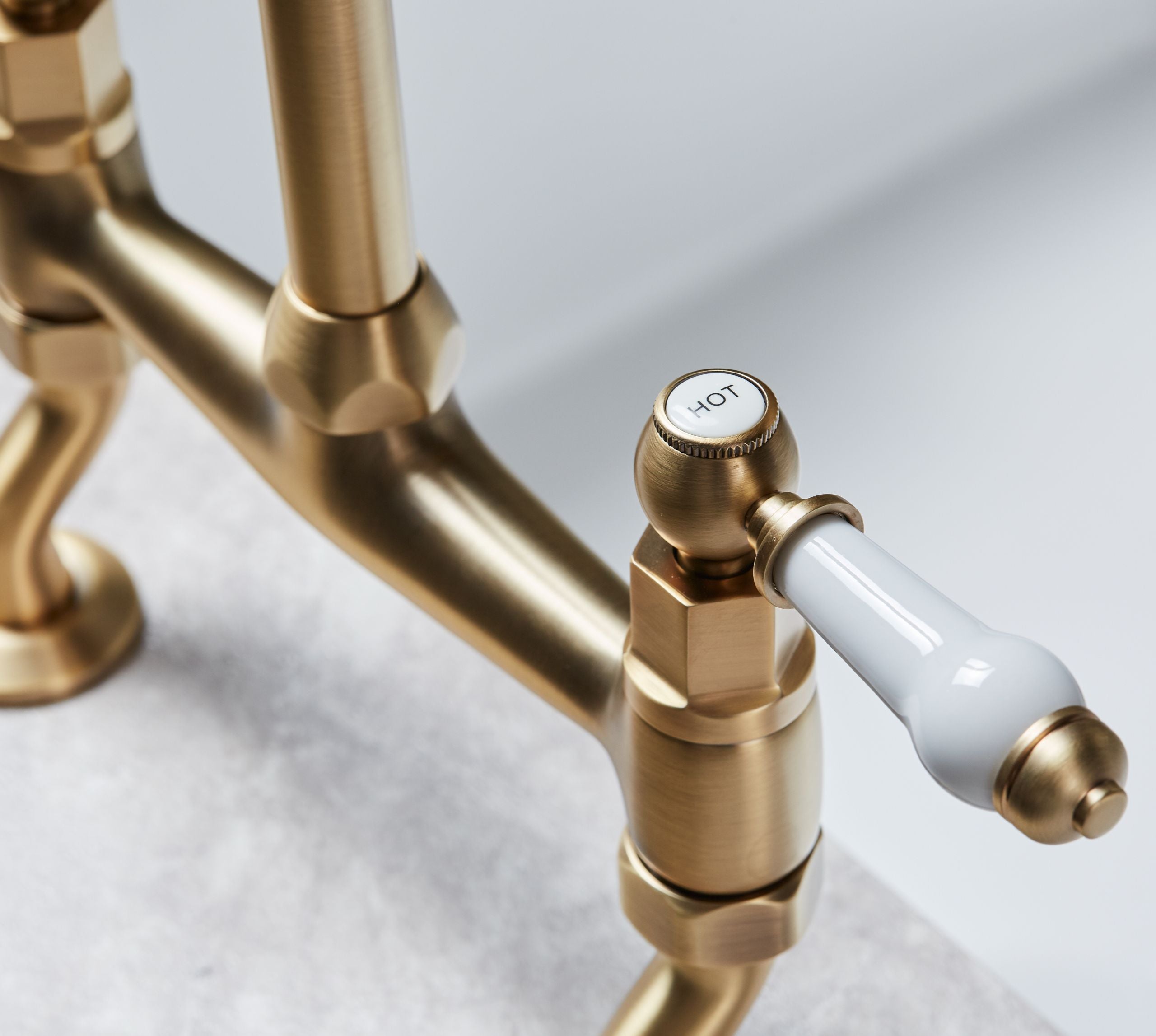 Abingdon Kitchen Tap Brushed Gold