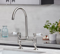 Abingdon Kitchen Tap Brushed Nickel