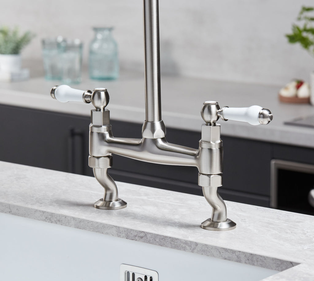Abingdon Kitchen Tap Brushed Nickel