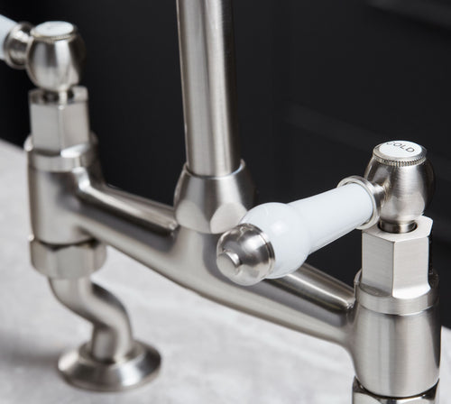 Abingdon Kitchen Tap Brushed Nickel