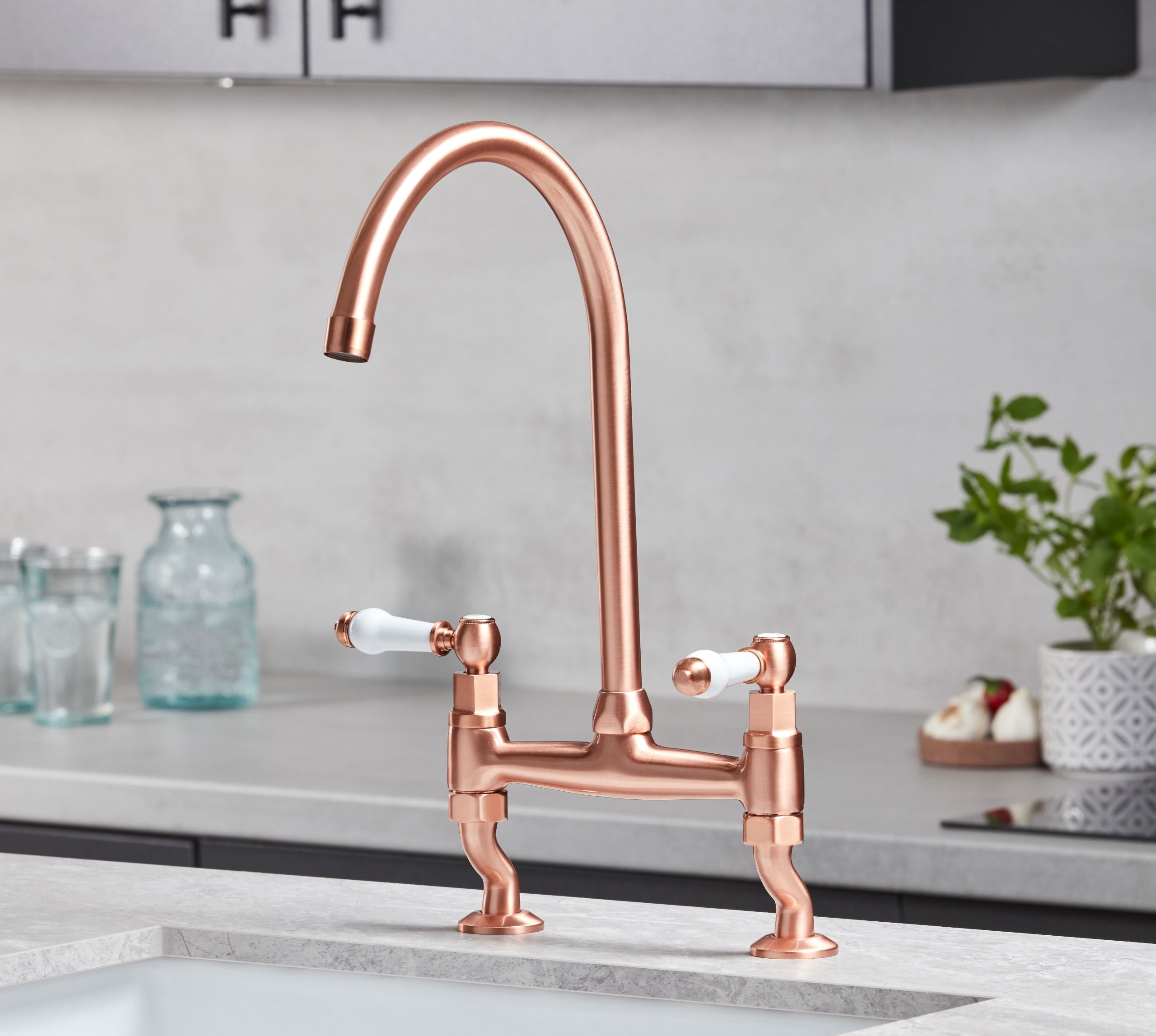 Abingdon Kitchen Tap Copper