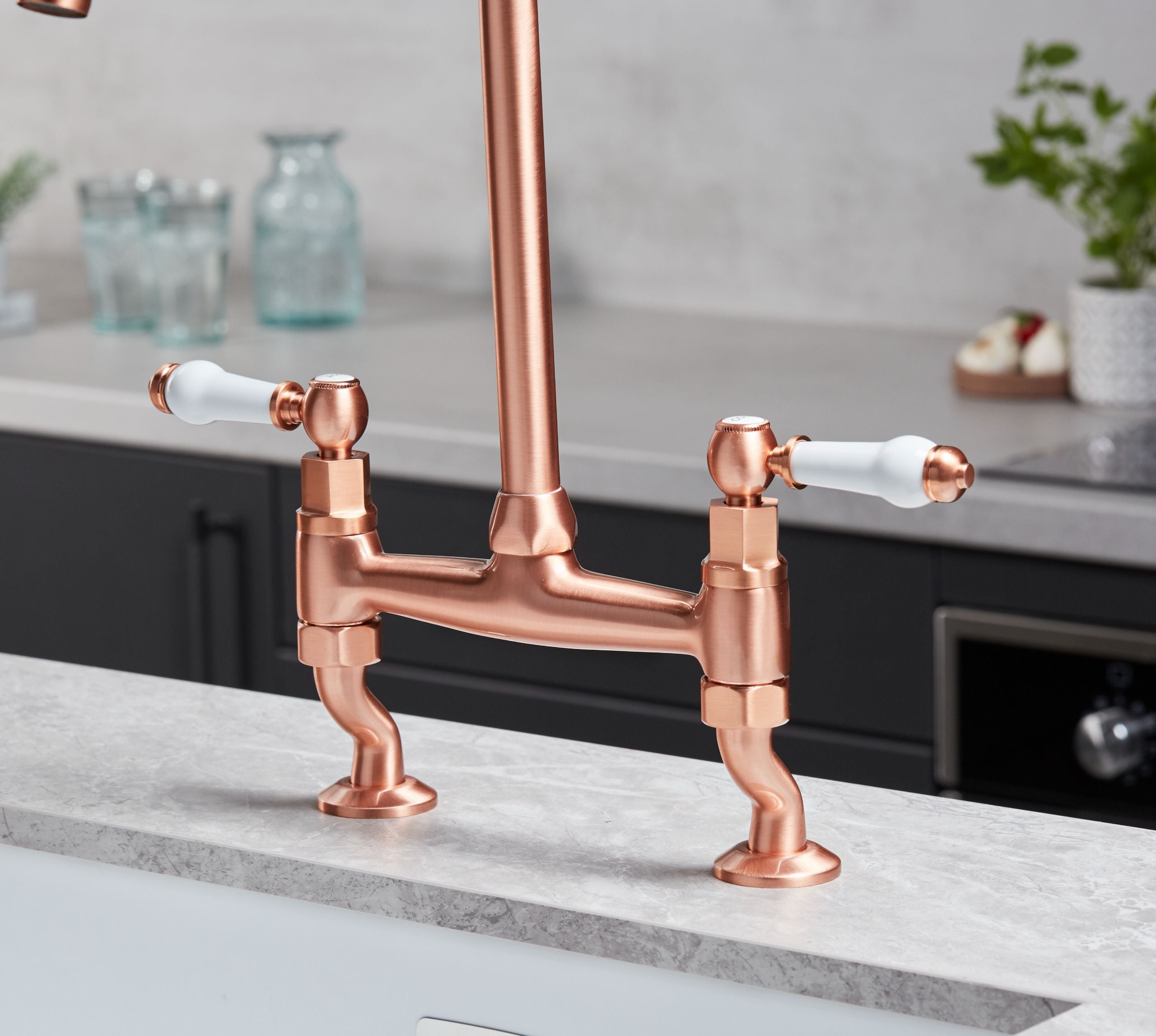 Abingdon Kitchen Tap Copper