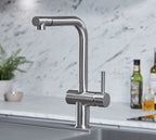 Mia Kitchen Tap Brushed Nickel