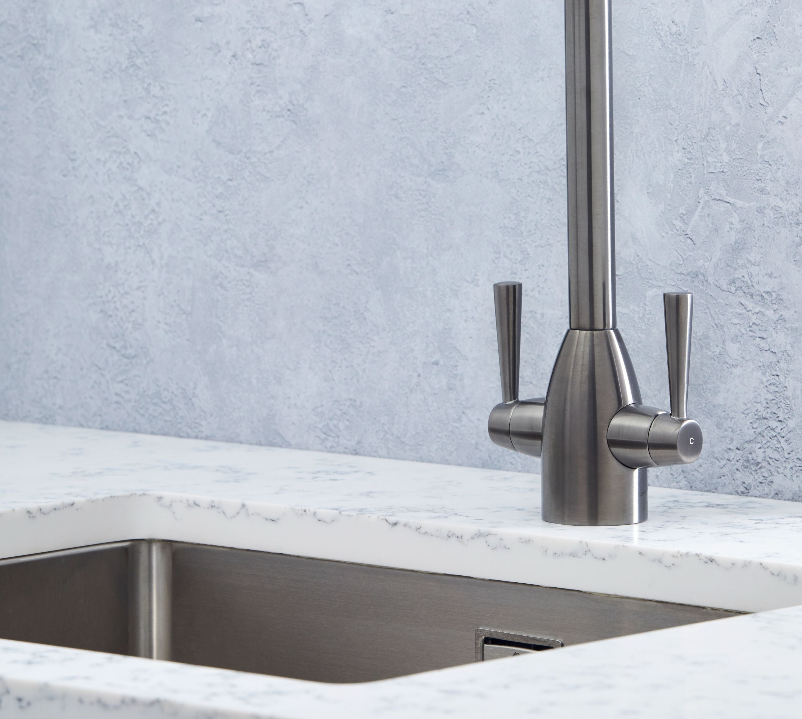 Hilton Kitchen Tap Gun Metal