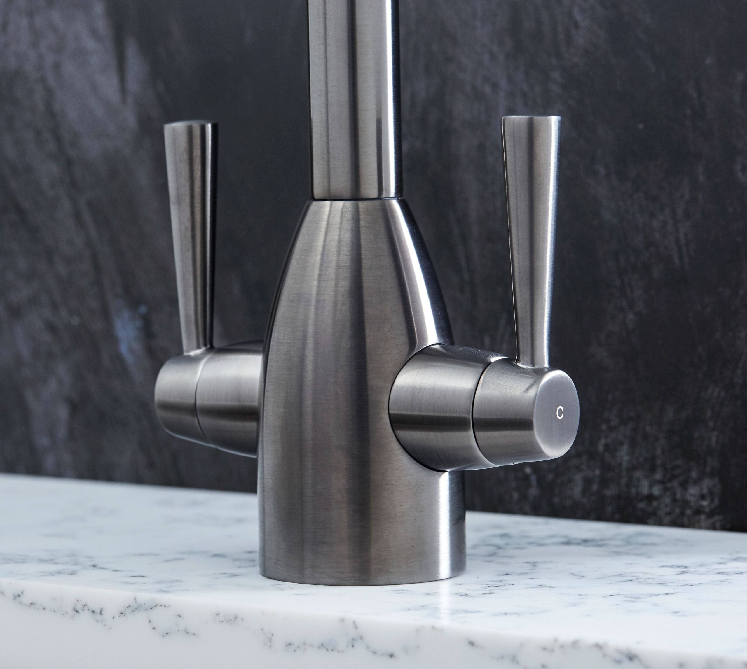 Hilton Kitchen Tap Gun Metal