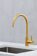 Geardine Kitchen Tap Brushed Gold