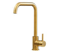 Geardine D Shape Brushed Gold