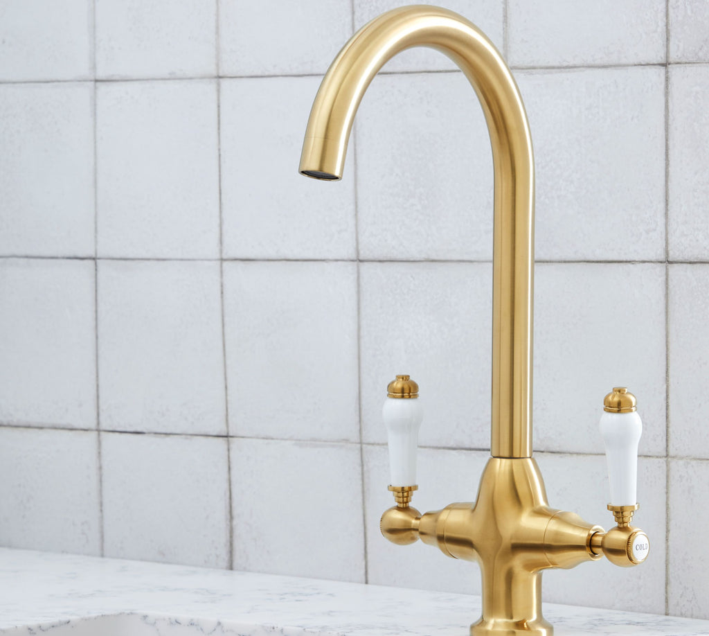Abingdon Kitchen Tap Brushed Brass