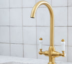 Abingdon Kitchen Tap Brushed Brass