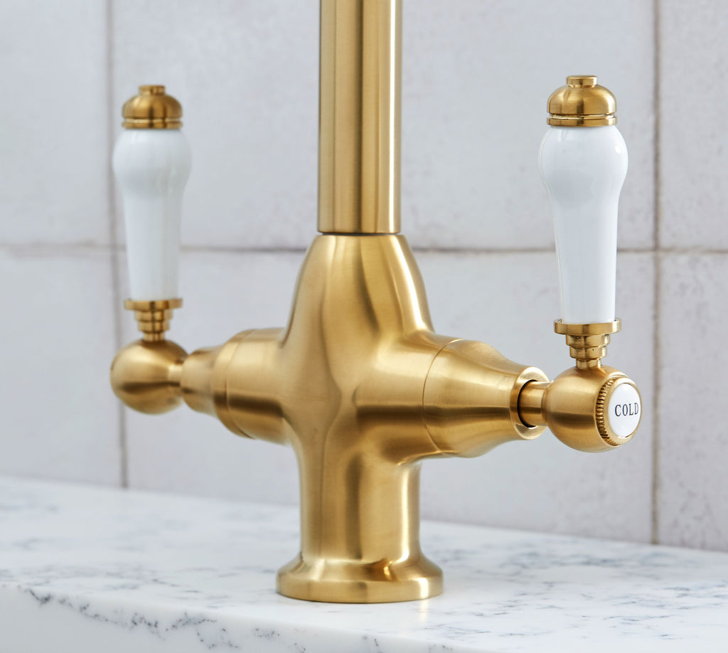 Abingdon Kitchen Tap Brushed Brass