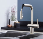 Mia Kitchen Tap Brushed Nickel