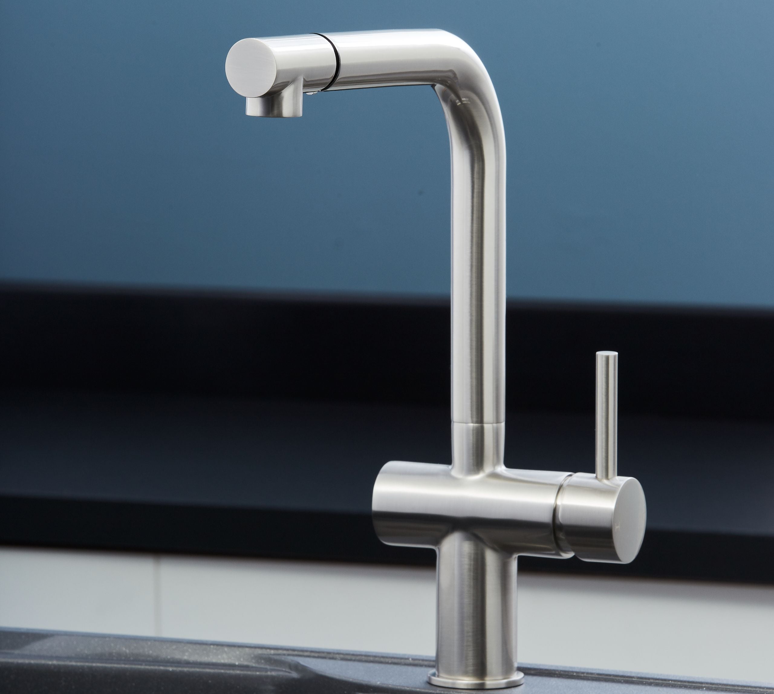 Mia Kitchen Tap Brushed Nickel