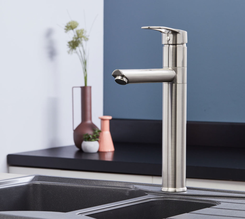 Ava Kitchen Tap Brushed Nickel