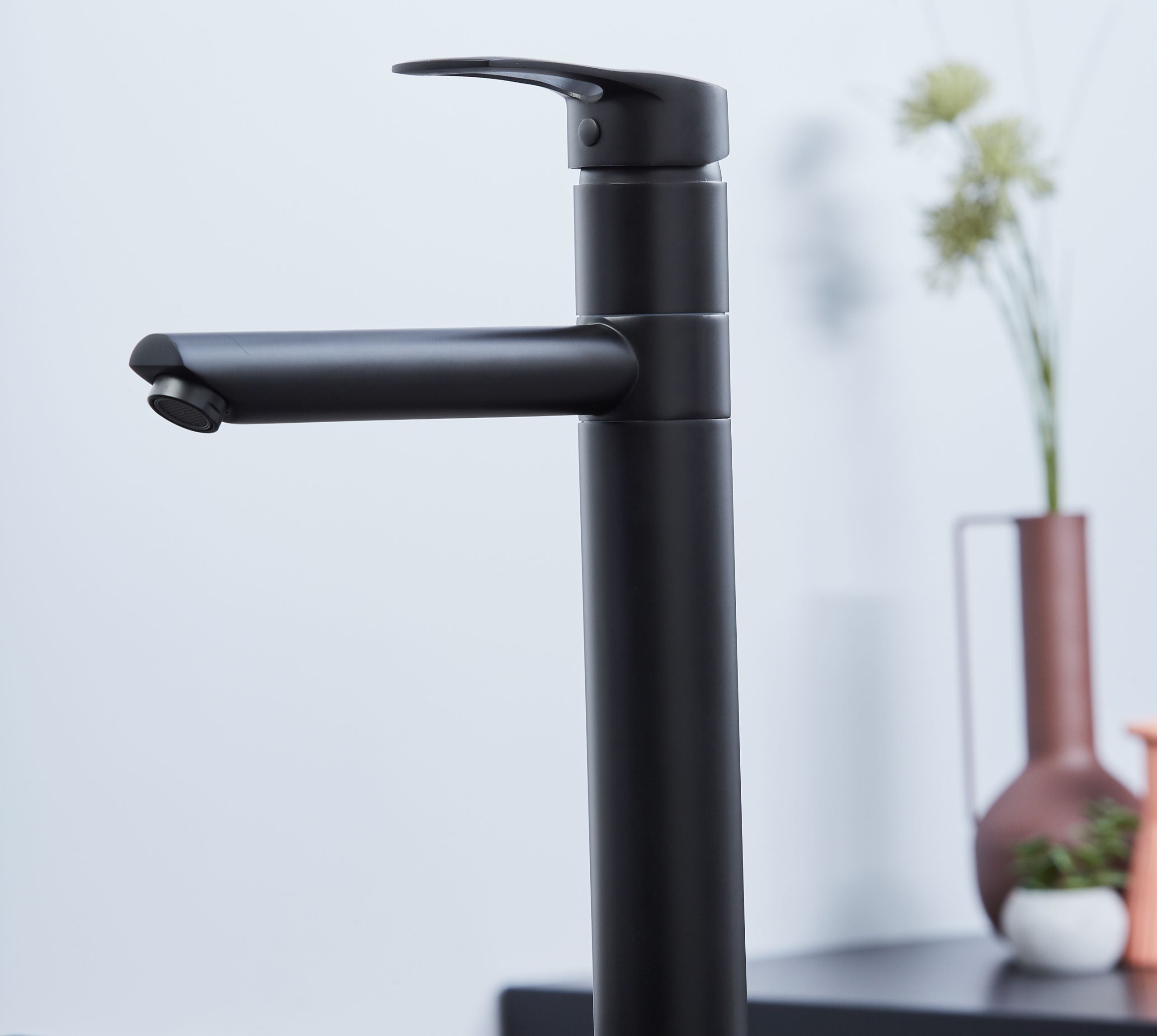 Ava Kitchen Tap Matt Black