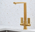 Selvedge Kitchen Tap Brushed Gold