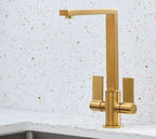 Selvedge Kitchen Tap Brushed Gold