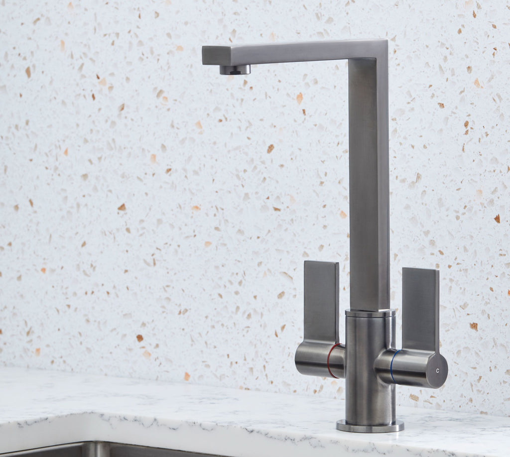 Selvedge Kitchen Tap Gun Metal