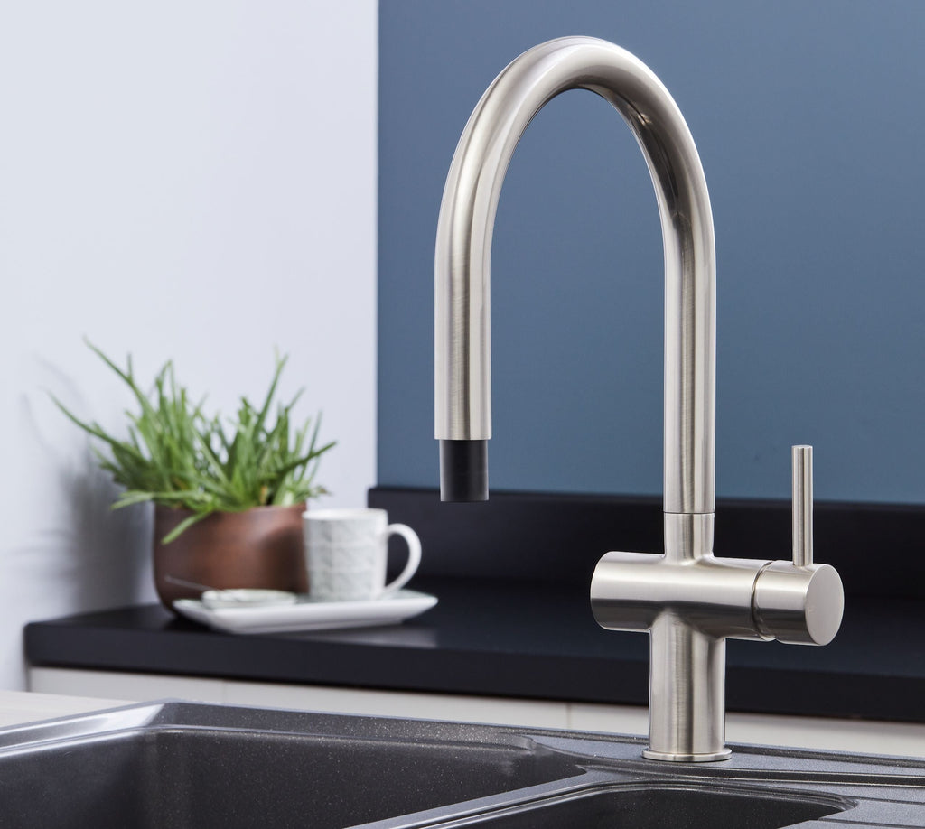 Austin Kitchen Tap Brushed Nickel