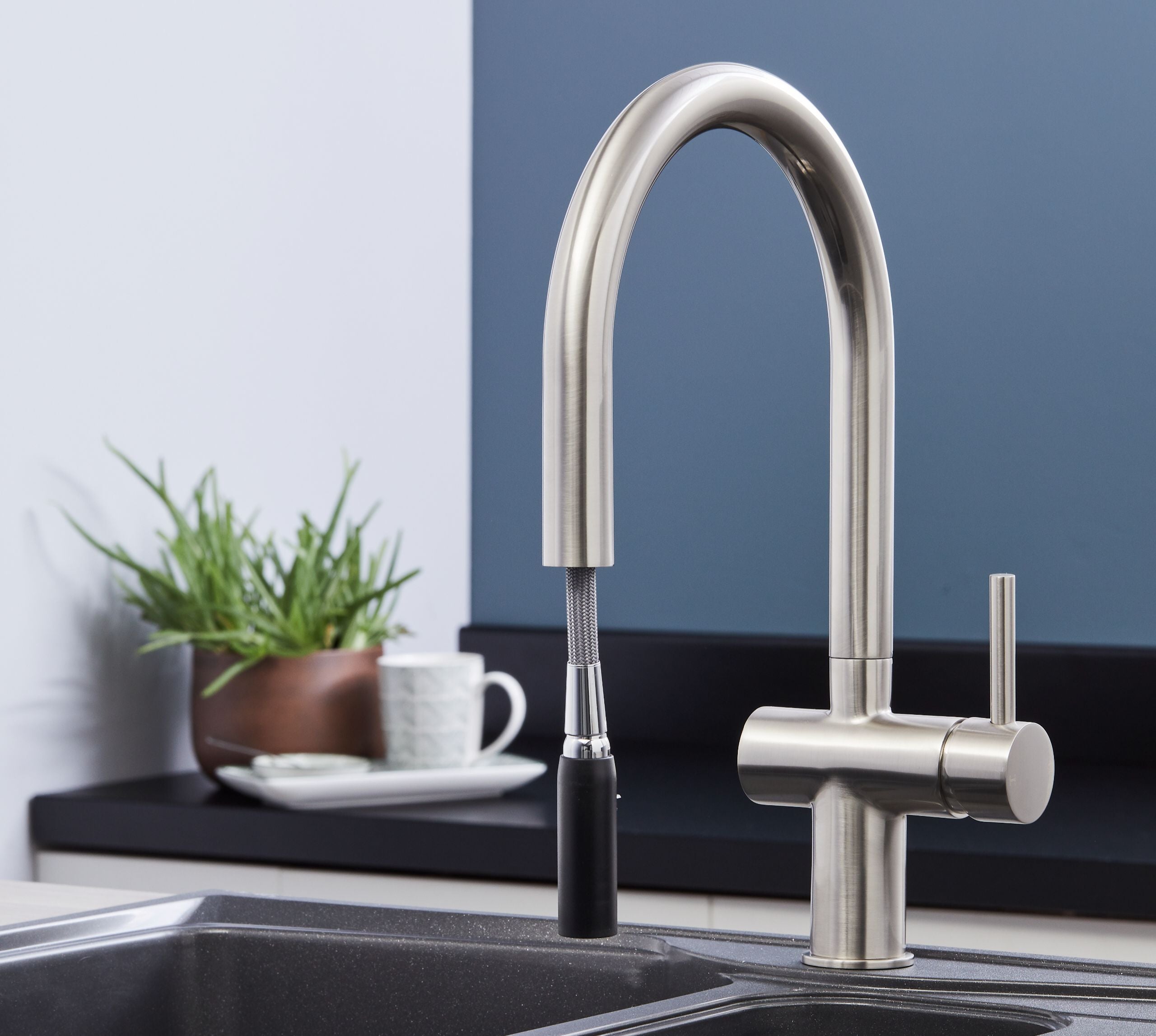 Austin Kitchen Tap Brushed Nickel