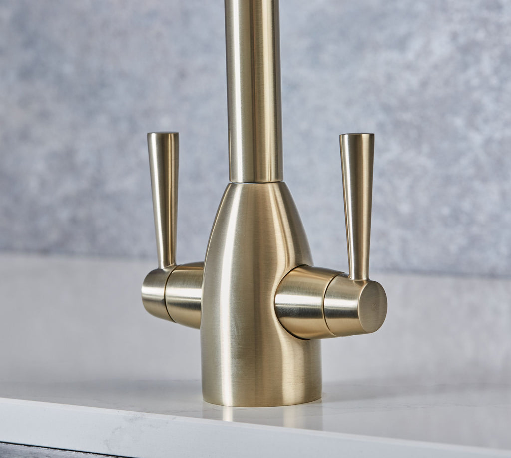 Hilton Kitchen Tap Brushed Gold