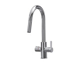 Platinum 4-in-1 Pull-Out: Swan Neck - Chrome
