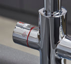 Platinum 4-in-1 Pull-Out: Swan Neck - Chrome