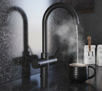 Helena Swan Neck 3-in-1 Boiling Tap Matt Black