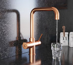 Quanta Chilled D-Shape 4-in-1 Boiling Tap Copper