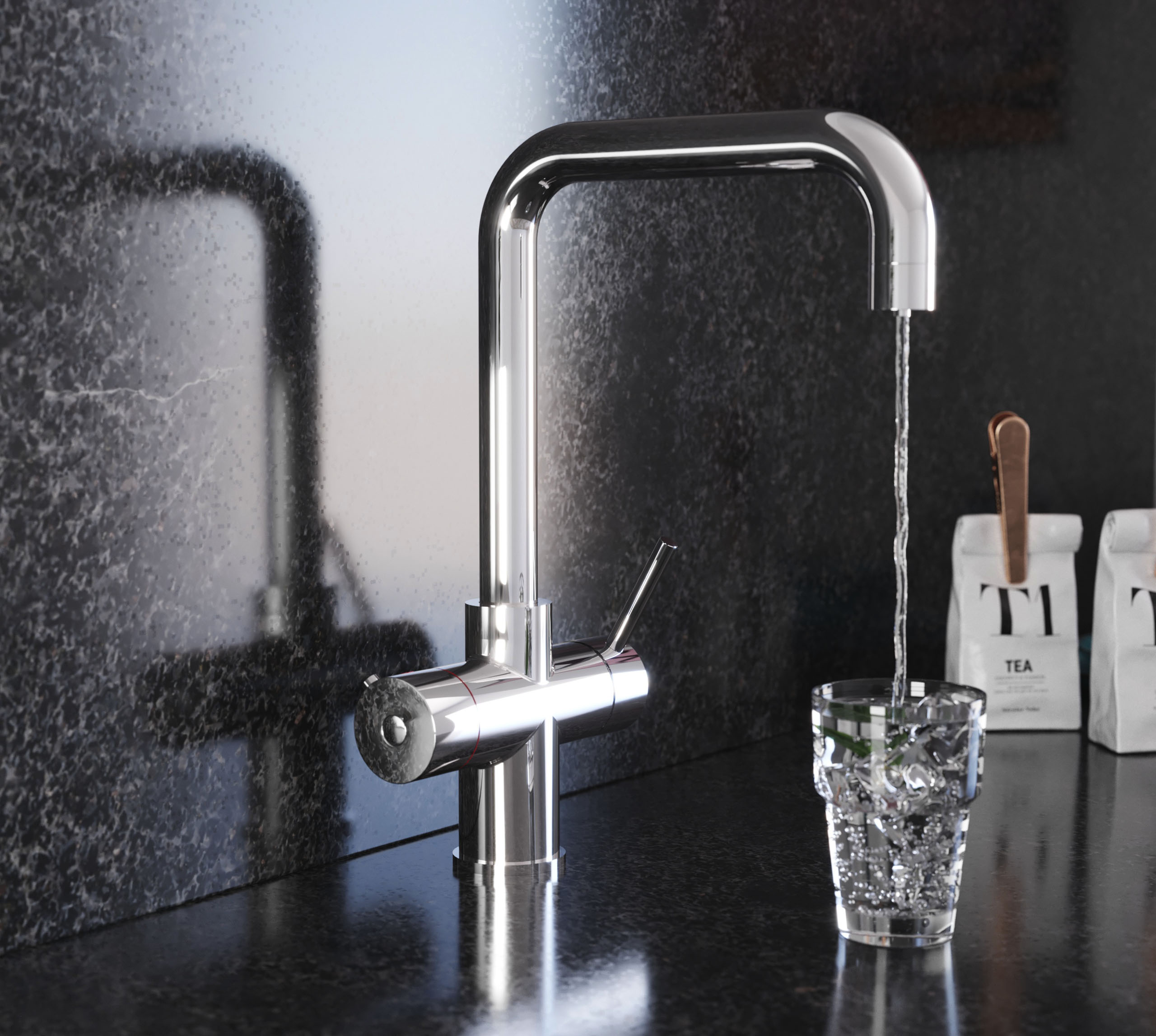 Quantum Chilled 4-in-1: D-Shape - Chrome