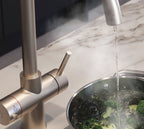 Quanta Chilled Swan 4-in-1 Boiling Tap Brushed Nickel