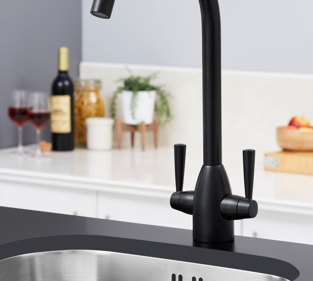 Hilton Kitchen Tap Matt Black