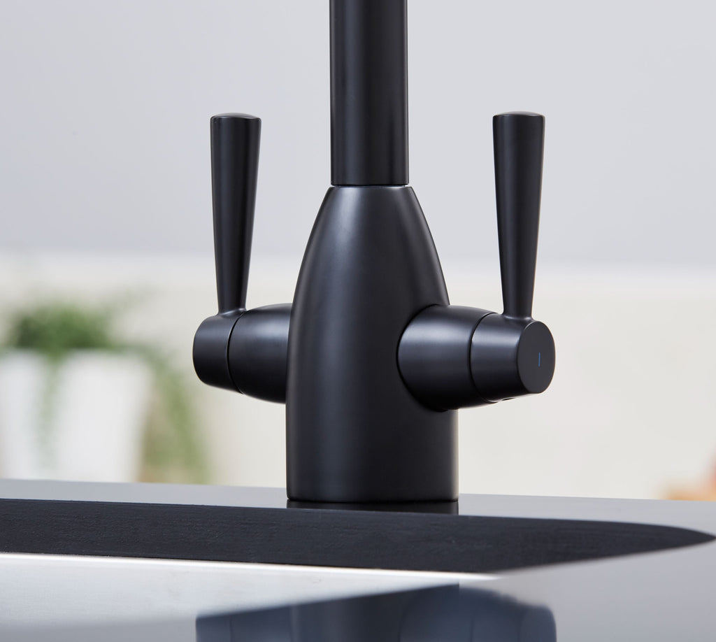 Hilton Kitchen Tap Matt Black