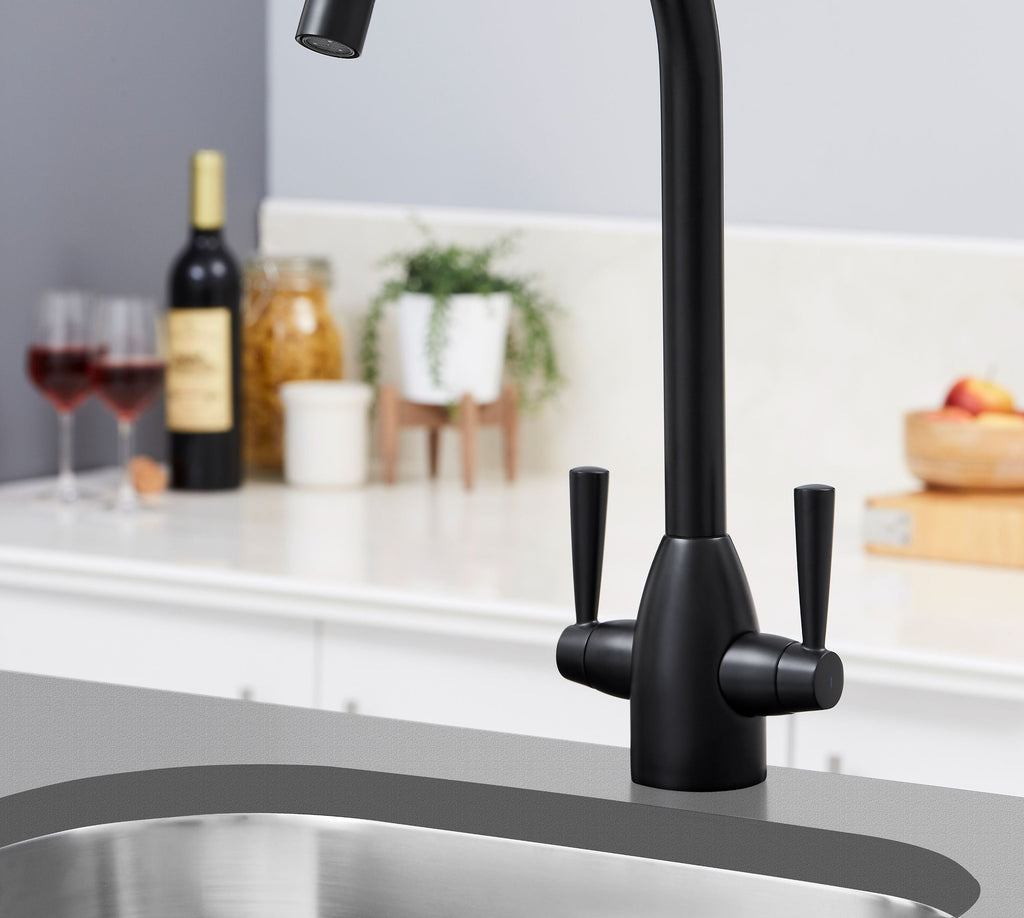 Hilton Kitchen Tap Matt Black