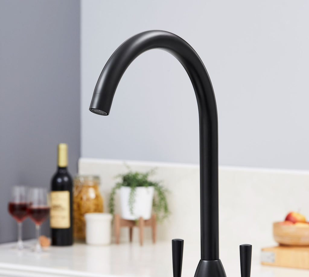 Hilton Kitchen Tap Matt Black