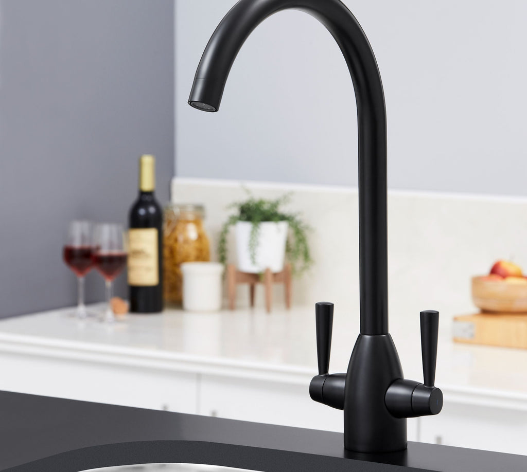 Hilton Kitchen Tap Matt Black