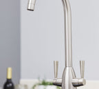 Hilton Kitchen Tap Brushed Nickel