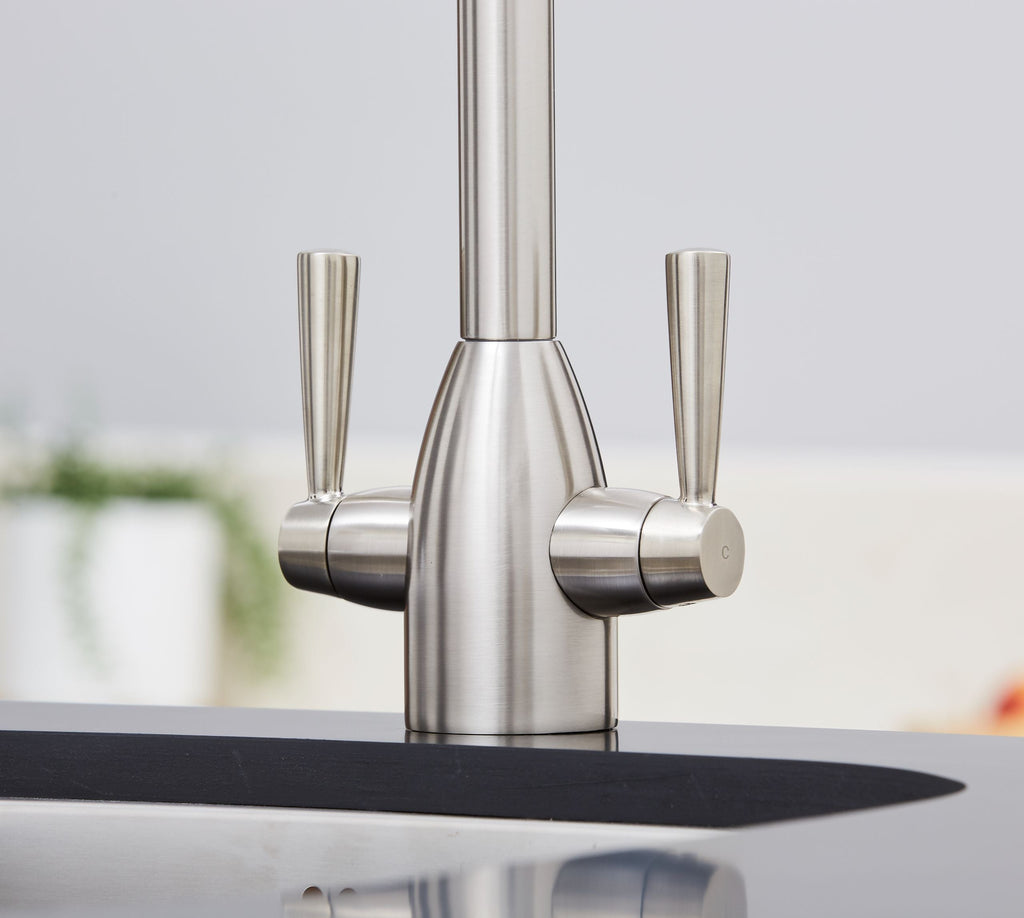 Hilton Kitchen Tap Brushed Nickel