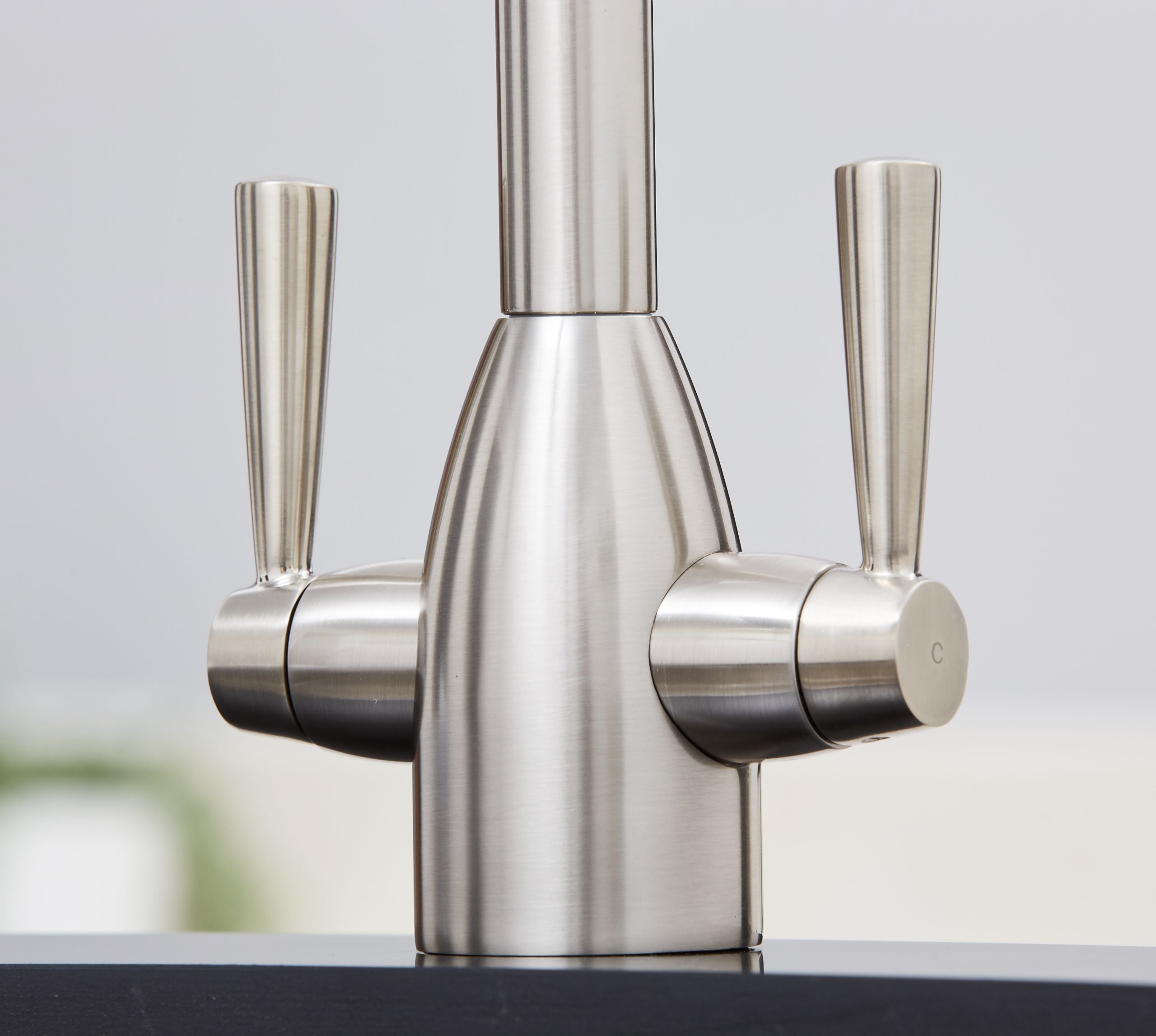 Hilton Kitchen Tap Brushed Nickel
