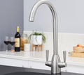 Hilton Kitchen Tap Brushed Nickel