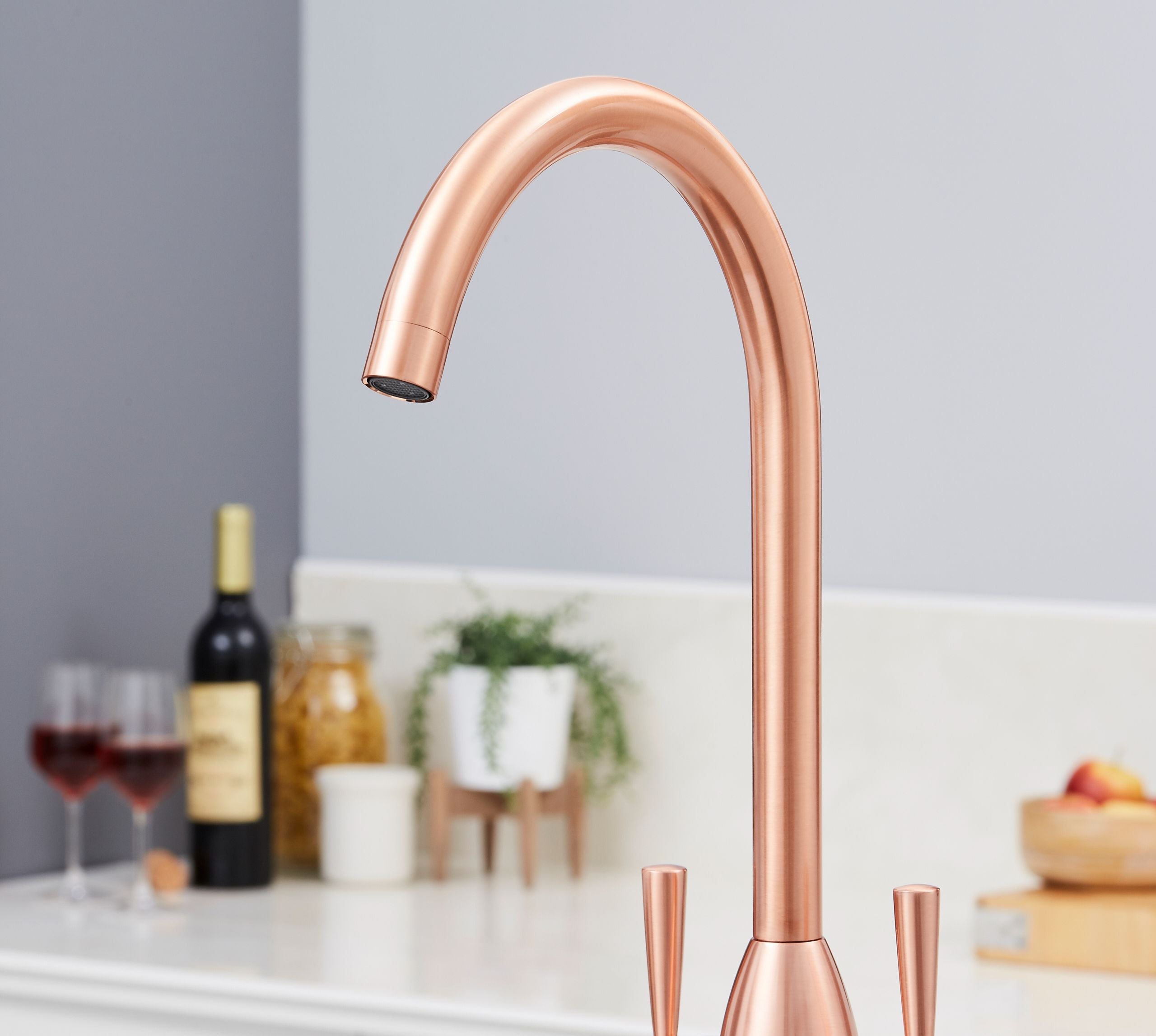 Hilton Kitchen Tap Copper