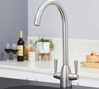 Hilton Kitchen Tap Brushed Nickel