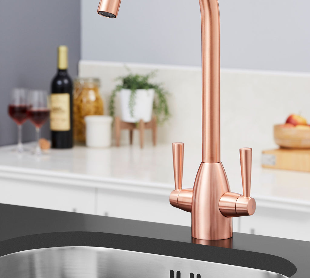 Hilton Kitchen Tap Copper